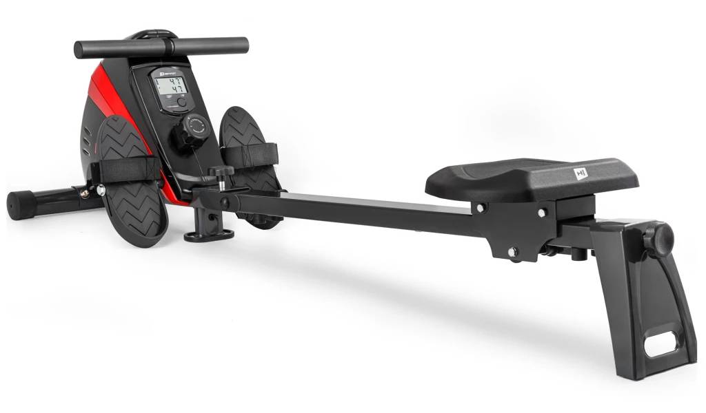 Гребний тренажер Hop-Sport HS-030R Boost червоний 9