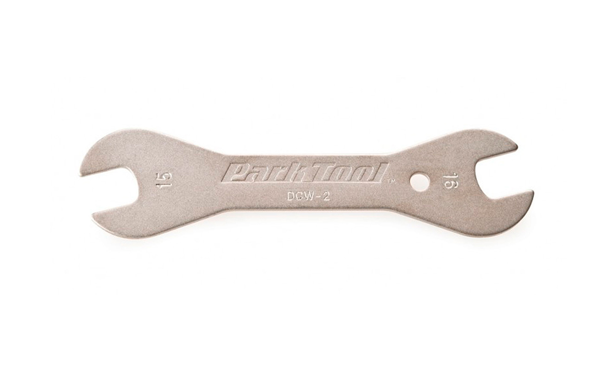 Фотография Ключ конусный Park Tool двухсторонний 15 мм, 16 мм  серебристый