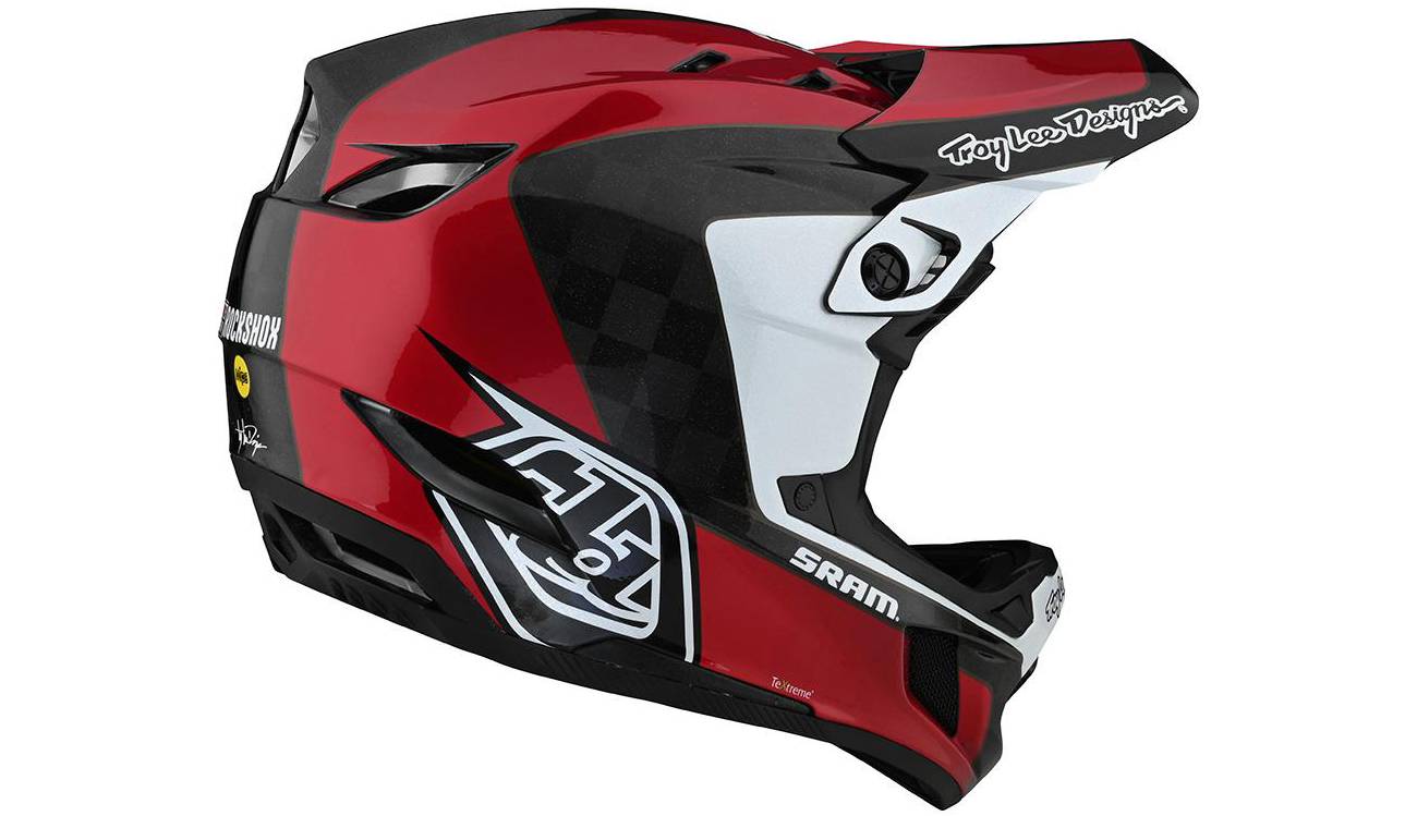 Вело шлем фуллфейс TLD D4 Carbon размер M (56-57 см) CORSA SRAM RED 2