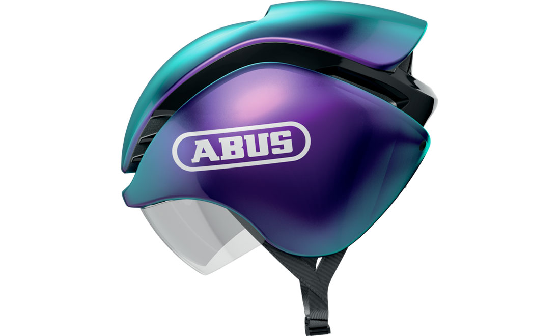 Фотография Велошлем спортивный ABUS GAMECHANGER Tri размер M (52-58 см), Фиолетовый 