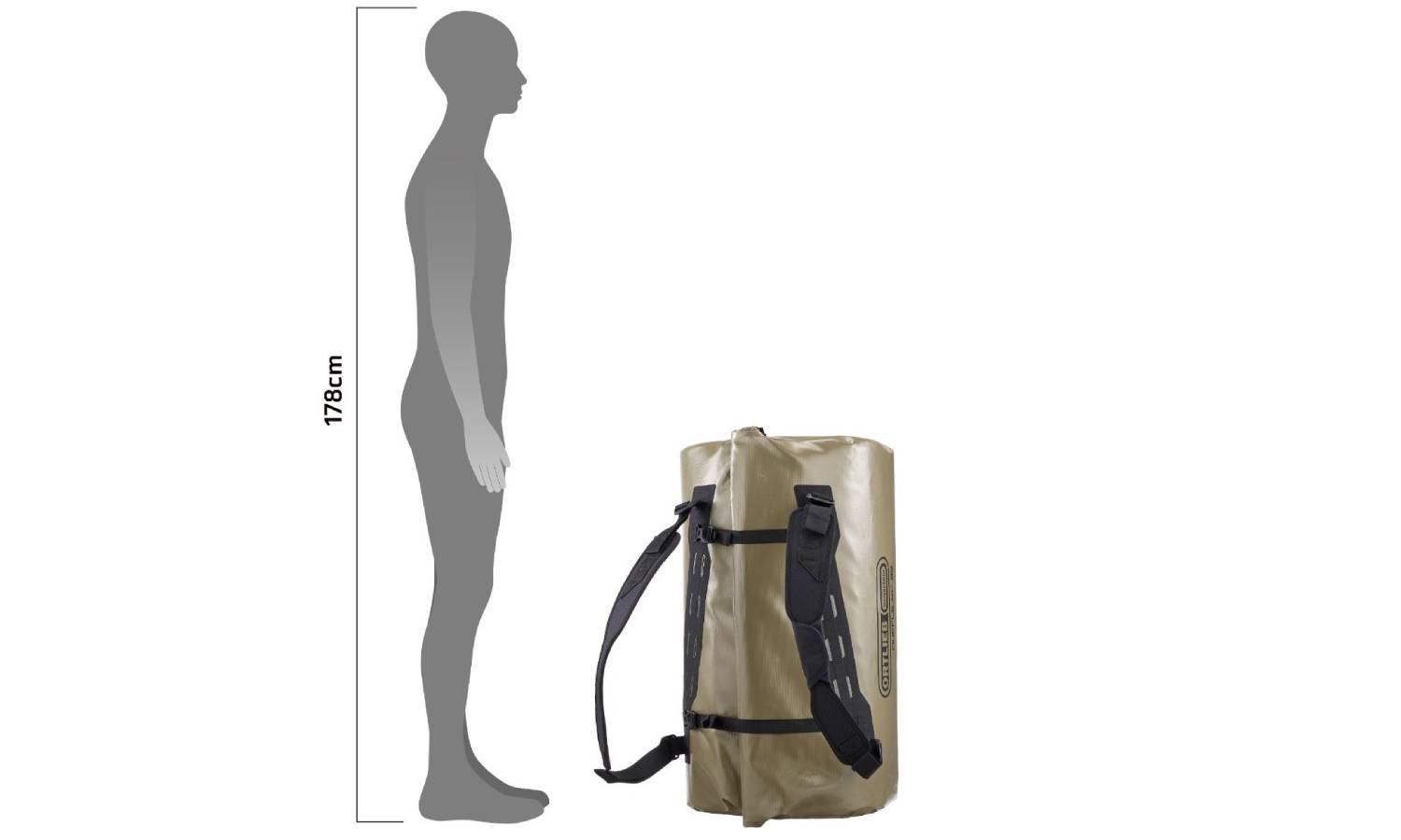 Гермобаул-рюкзак Ortlieb Duffle black  89 л 4