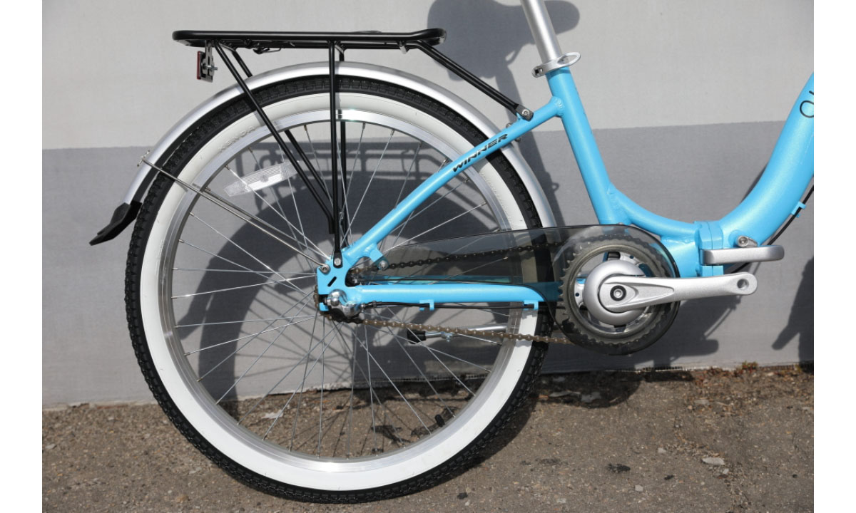 Фотография Велосипед cкладной Winner IBIZA 24", рама One Size, 2024, синий 4