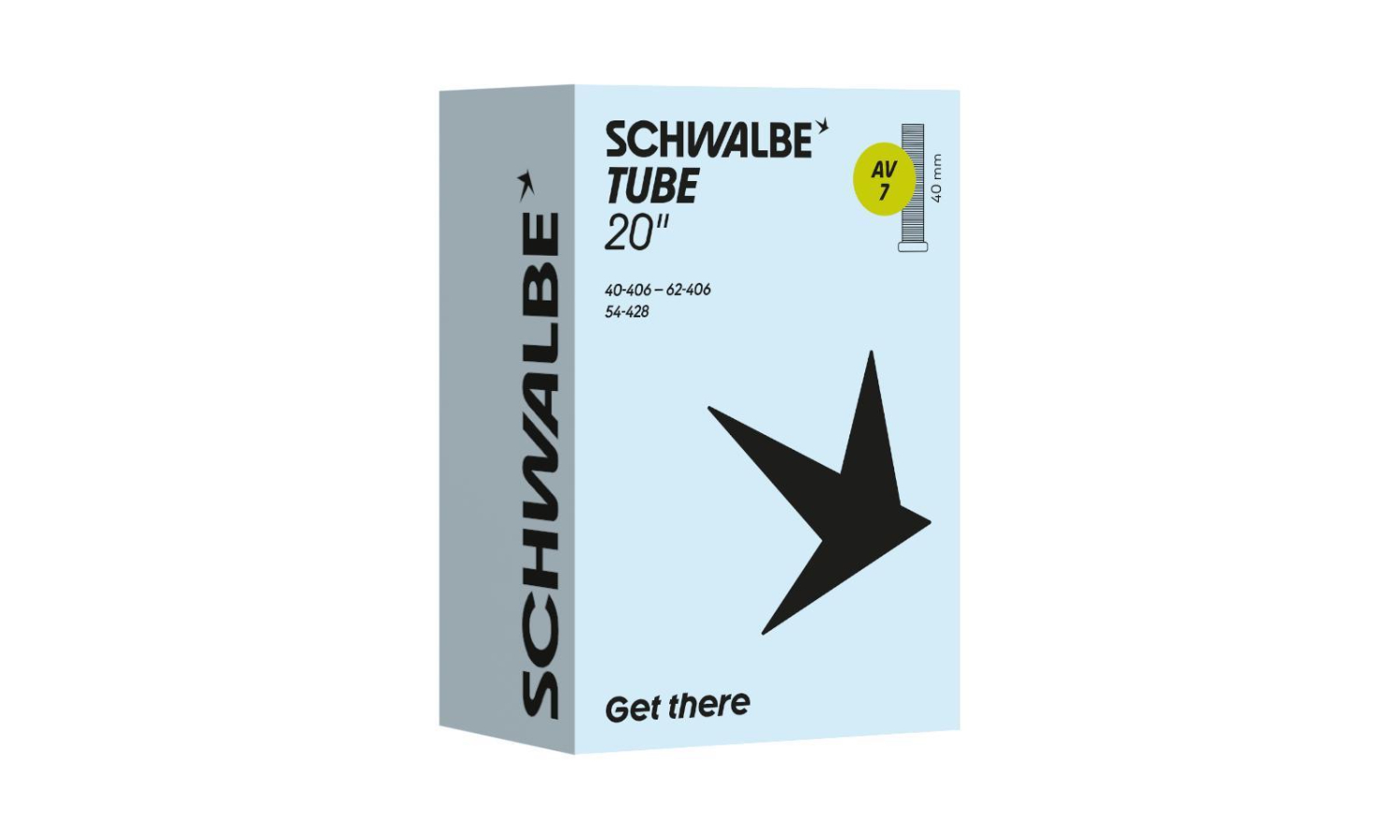 Камера Schwalbe AV 7 Standard 20" (40/62-406) 40мм AGV 