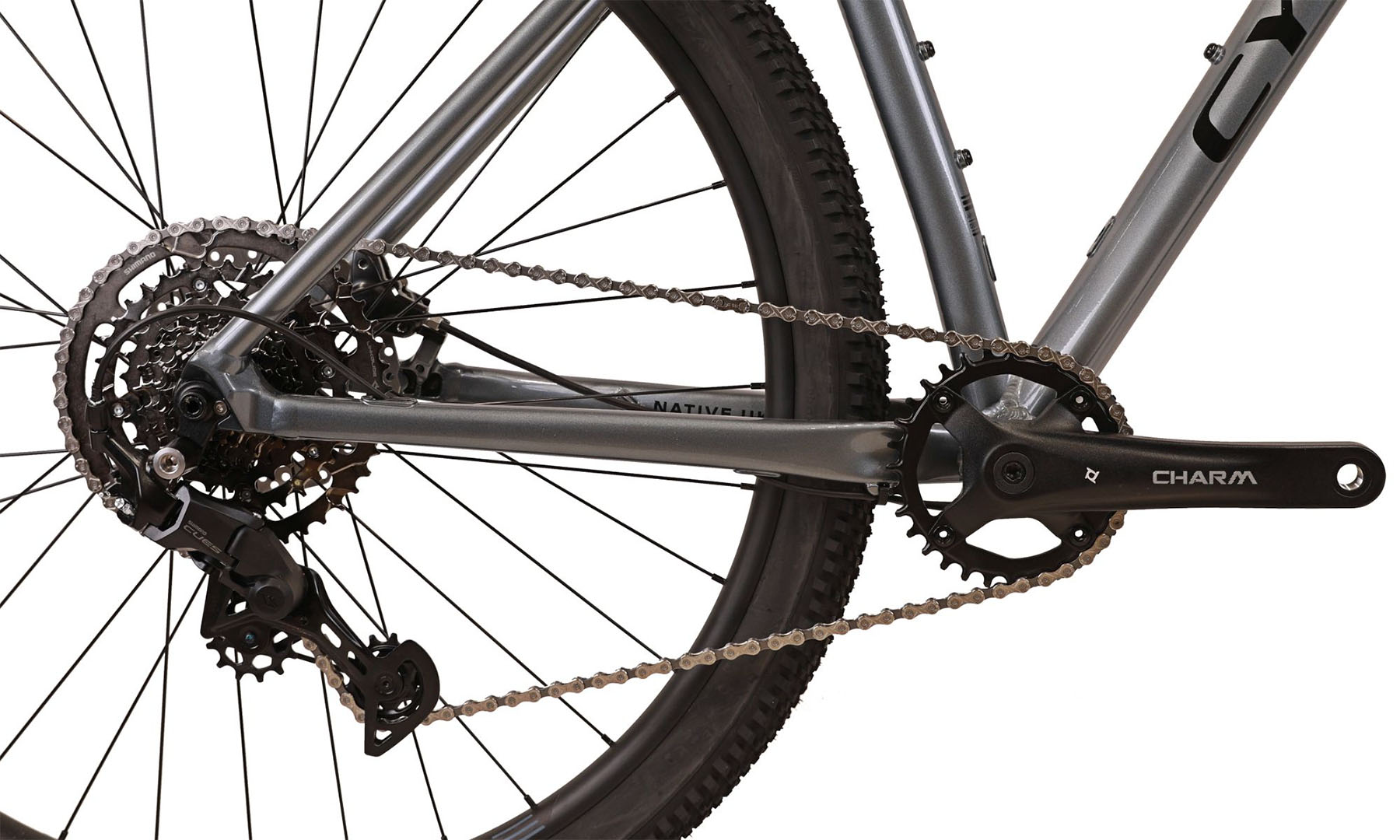 Велосипед Cyclone AX 29", розмір рами M, 2025, сірий 7