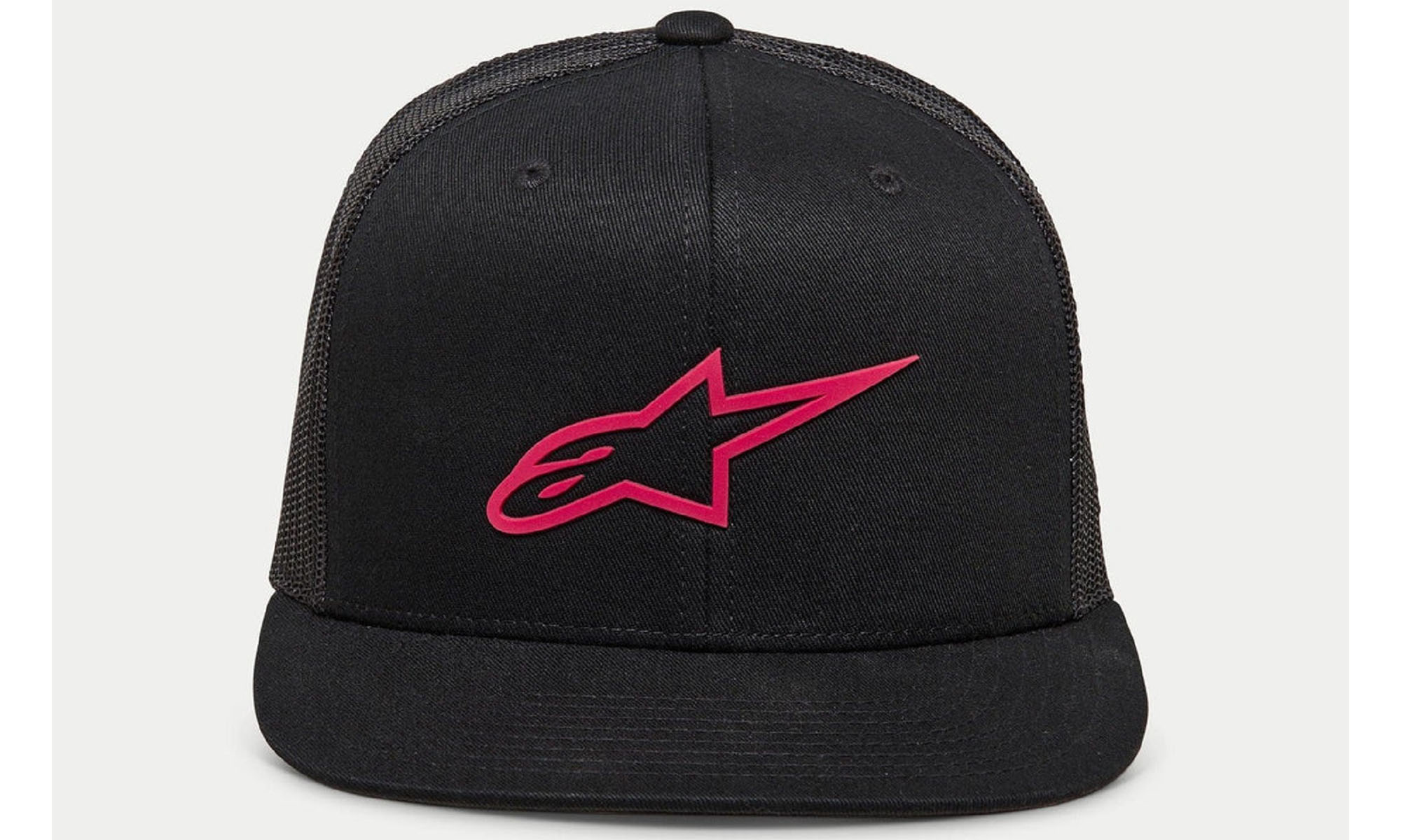 Кепка Alpinestars 3D AGELESS TRUCKER HAT BLACK/RED, OS 2