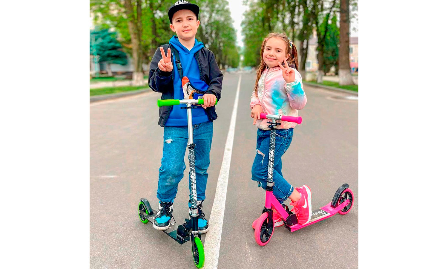 Скутер Nixor Sport Professional 180 рожевий 3