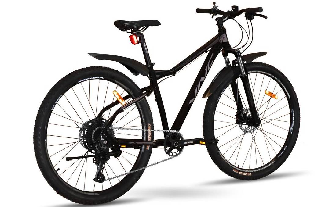 Фотография Велосипед VNC MontRider A11 SH 29" размер L рама 19 2023 Черно-серый 2