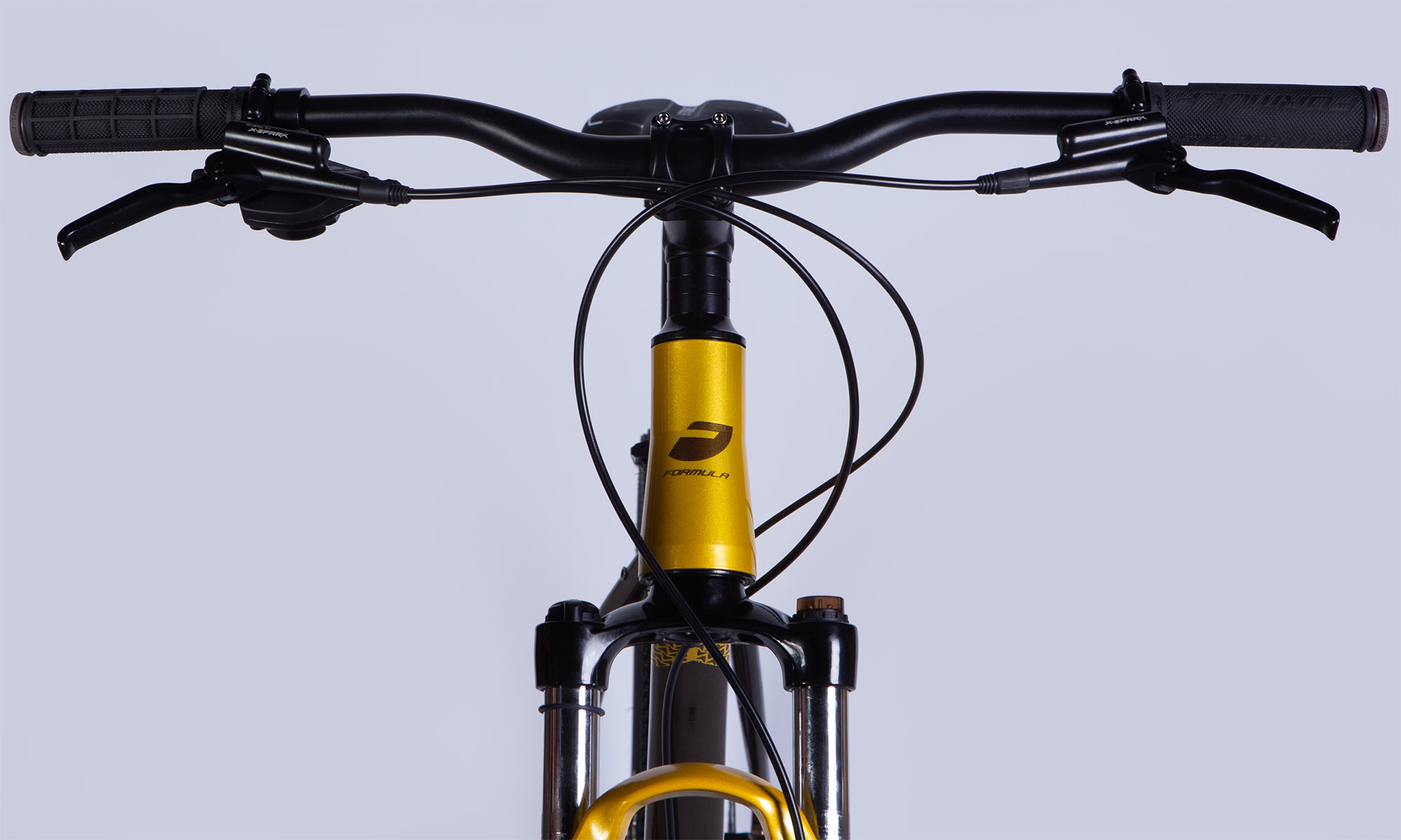 Велосипед Formula ZEPHYR 1.0 HDD 29", размер L, рама 19", 2025, золотисто-коричневий  6