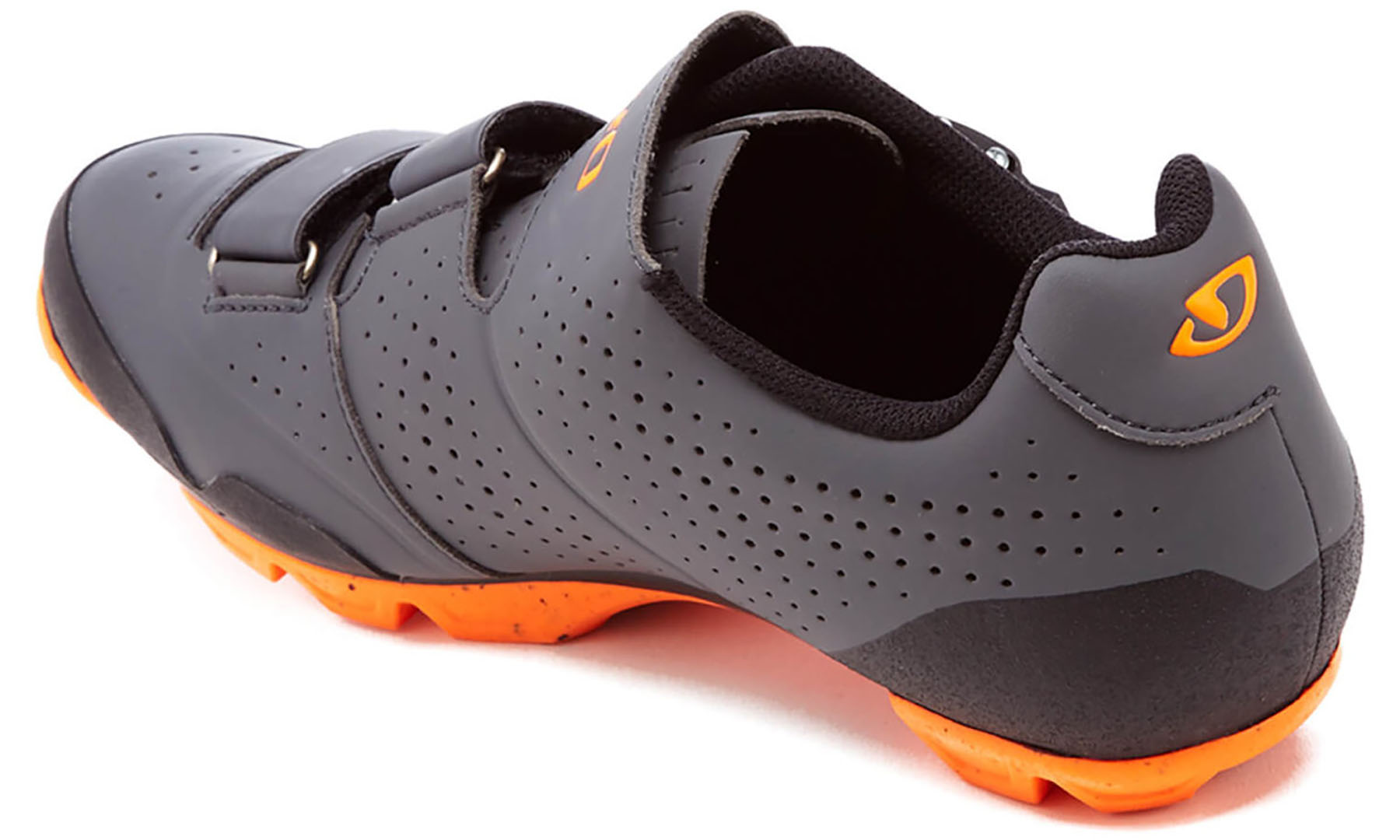 Велосипедные туфли МТБ Giro Privateer R серо-оранжевые, размер 42.5 4