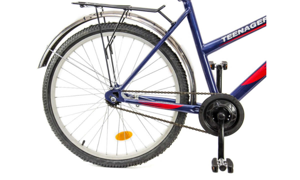 Фотографія Велосипед підлітковий 24" ХВЗ Teenager 01-1 (2020) 2020 Біло-синій