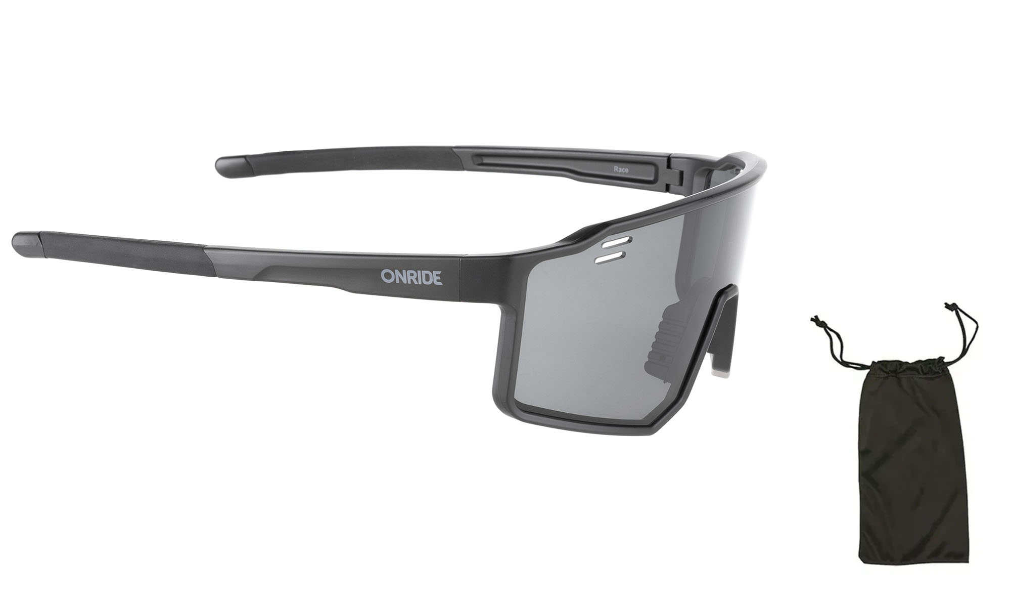 Очки ONRIDE CL Race с линзой дымчатой кат. 3 (17%), оправа TR90 3