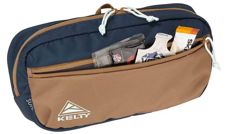 Сумка поясна Kelty Sunny 5L reflecting pond-dull gold 3