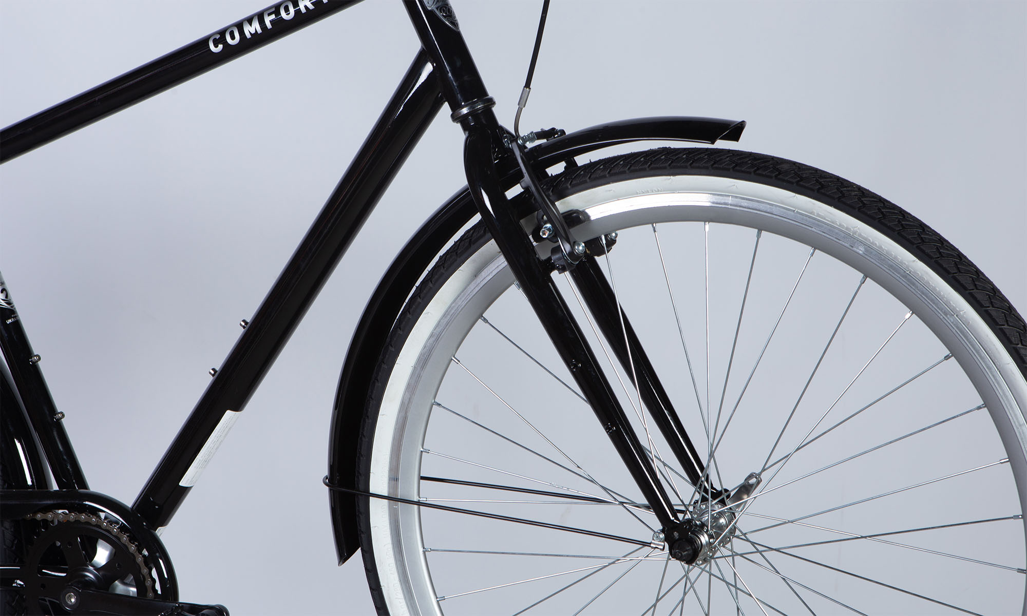 Фотографія Велосипед Dorozhnik COMFORT MALE Velosteel 28", размер L, рама 20", 2025, черный  3