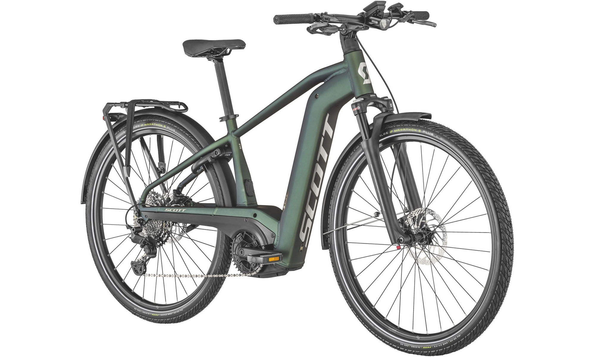 Электровелосипед SCOTT Sub eRIDE EVO Men 28", размер L, год 2022, зеленый 3 Электровелосипед SCOTT Sub eRIDE EVO Men 28", размер L, год 2022, зеленый 3