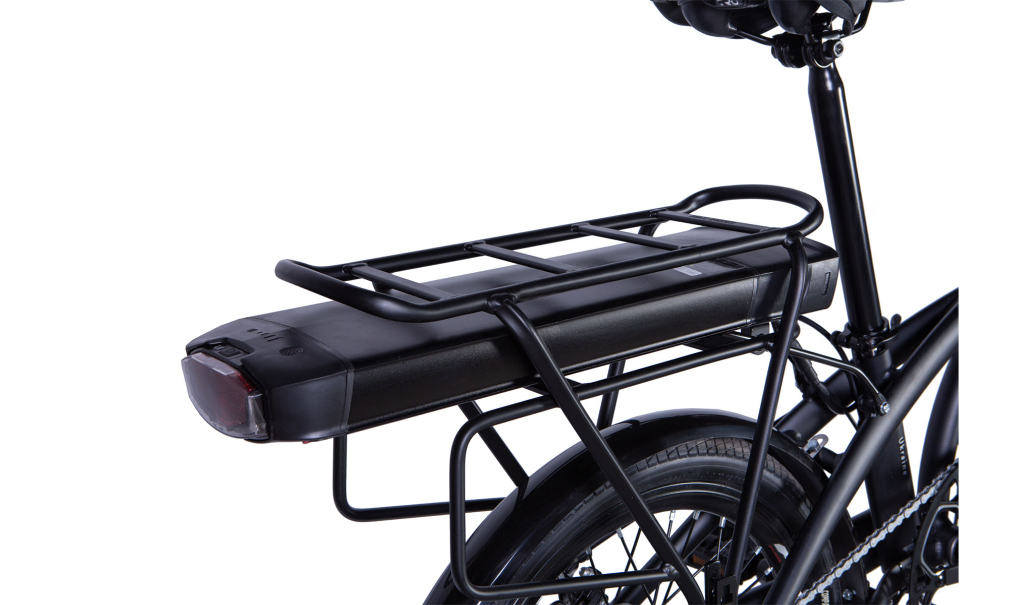 Велосипед с електроприводом Dorozhnik eONYX DD 20", розмір XS, рама 12,5", 48B 12.5А*г 500Вт, 2024, чорный матовый 3
