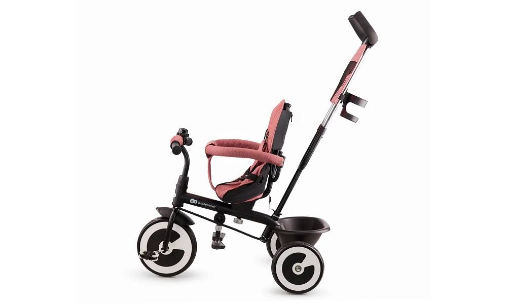 Трехколесный велосипед Kinderkraft Aston Rose Pink 4 Трехколесный велосипед Kinderkraft Aston Rose Pink 4