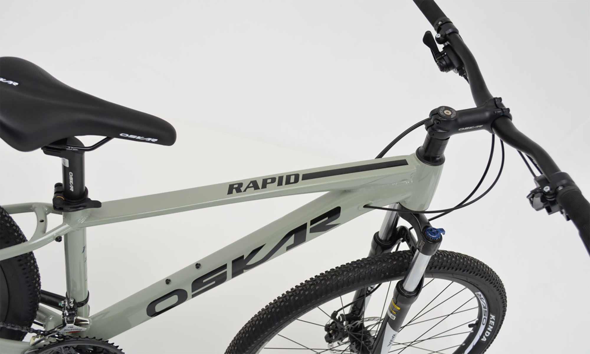 Велосипед Oskar Rapid 2.0 27,5", розмір S, рама 15, рік 2026, світло-сірий 3