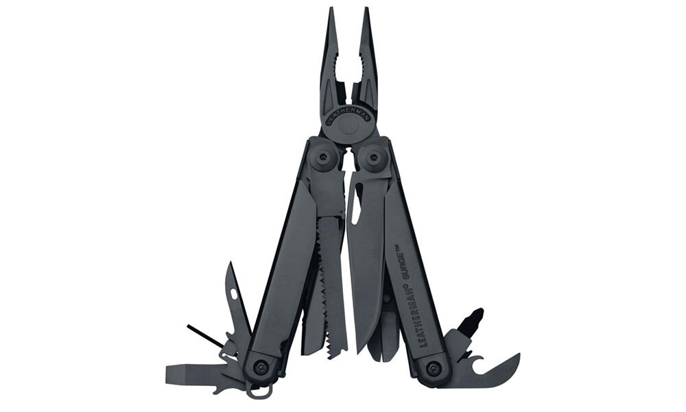 Фотографія Набір LEATHERMAN Surge BLACK, шкіряний чохол, подарункова коробка (831334)