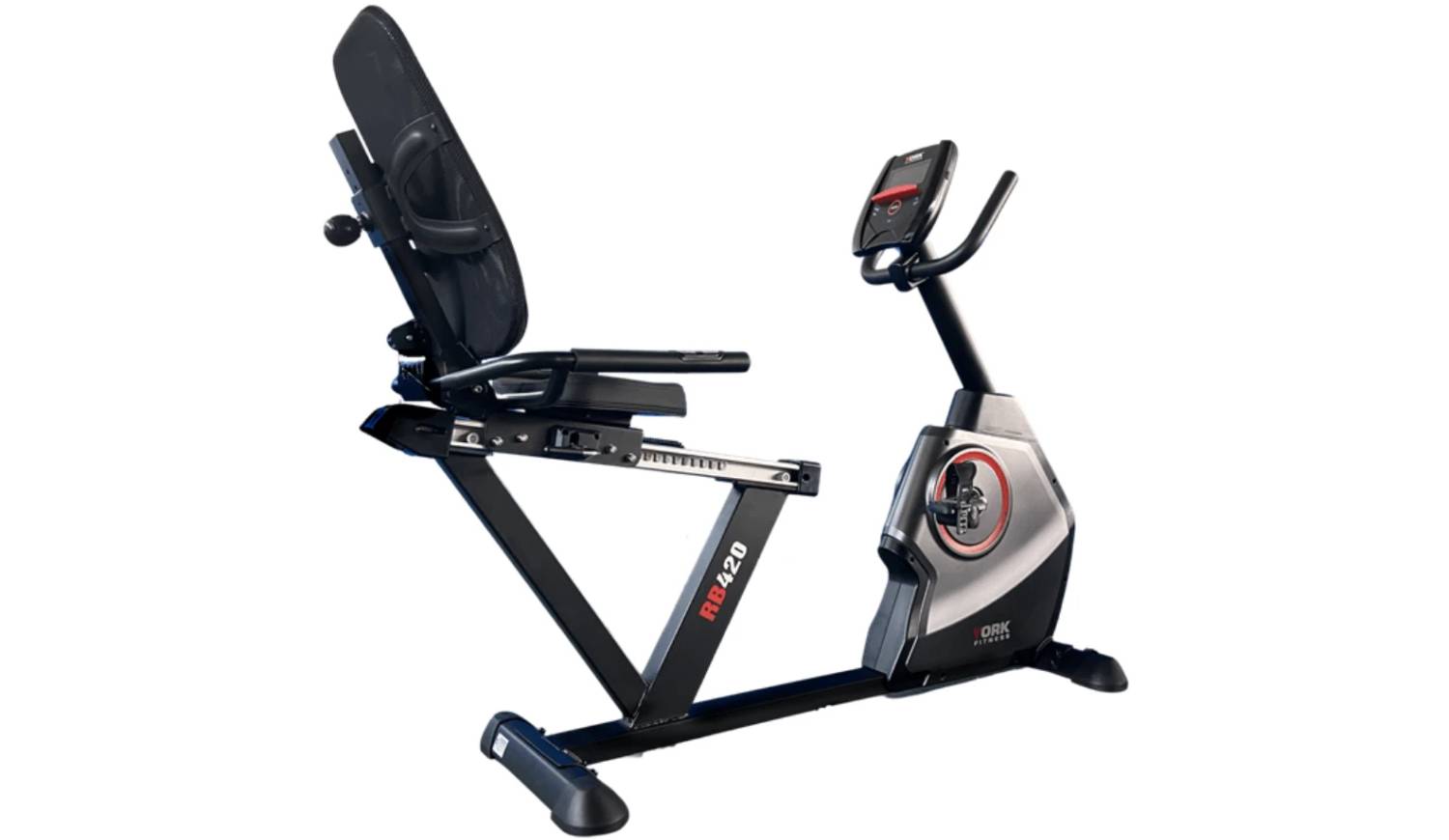 Горизонтальный велотренажер York Fitness RB420 RECUMBENT 9 Горизонтальный велотренажер York Fitness RB420 RECUMBENT 9