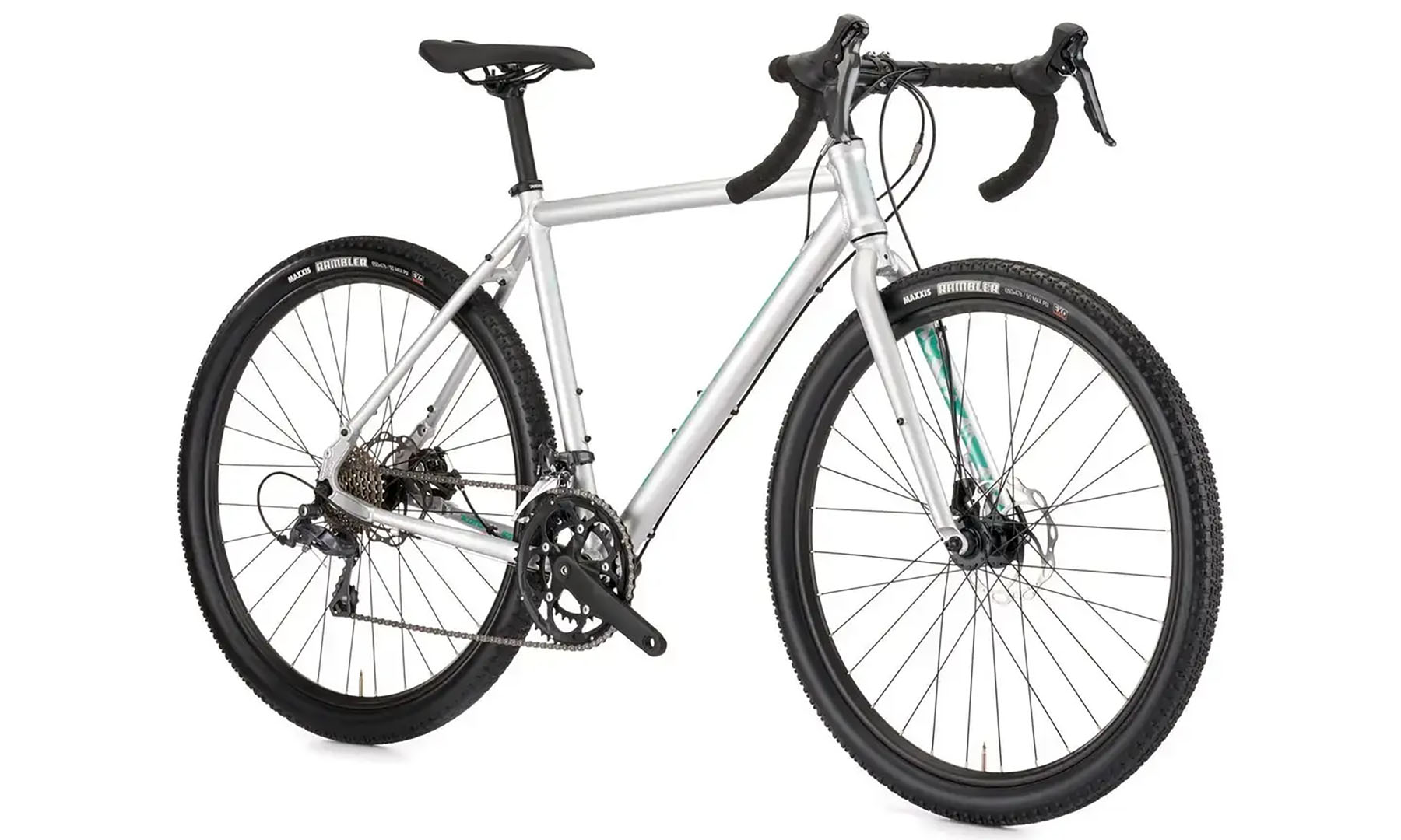Фотография Велосипед гравийный Kona Rove AL 650 27.5" размер рамы L (54 cm), 2024,  Silver 13