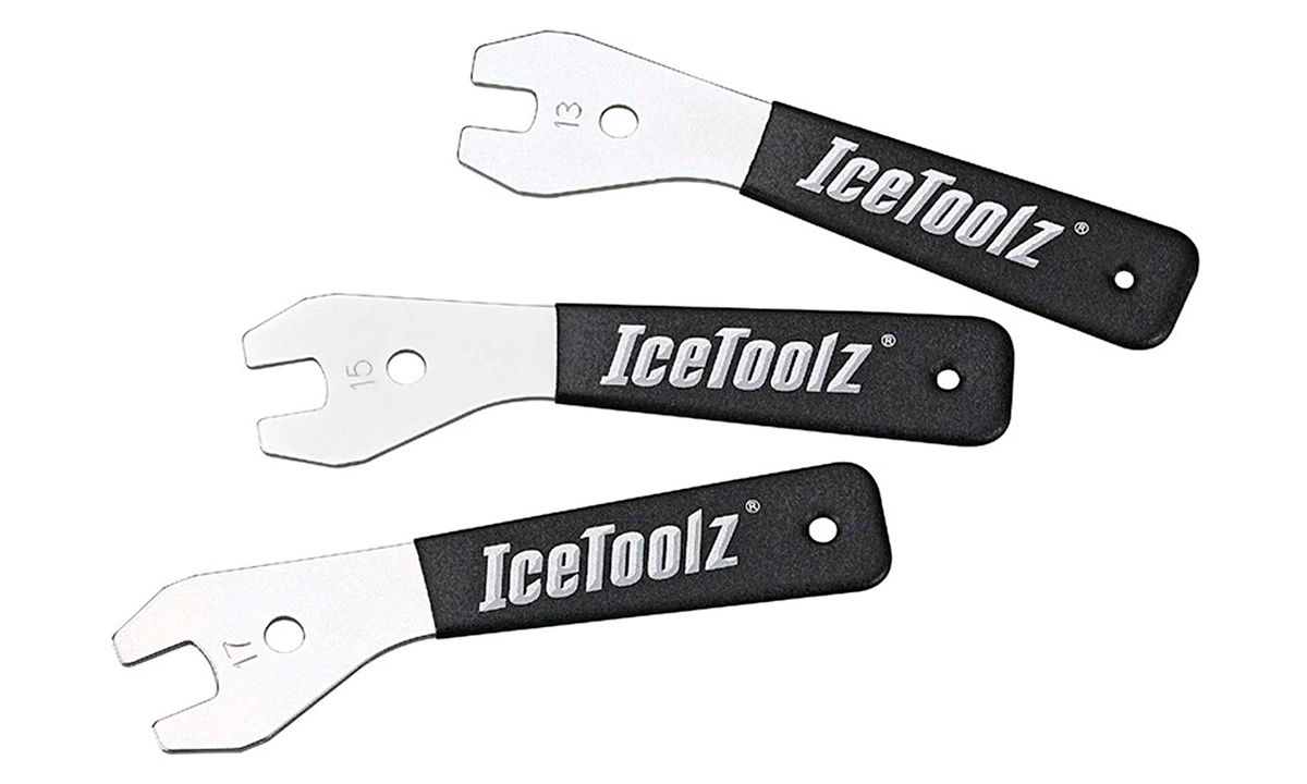 Фотографія Ключ ICE TOOLZ 47X3 конусний 13 мм, 15 мм, 17 мм CR-MO black