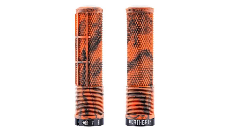 Гріпси DMR DeathGrip2 Thick Flangeless Orange marble Гріпси DMR DeathGrip2 Thick Flangeless Orange marble