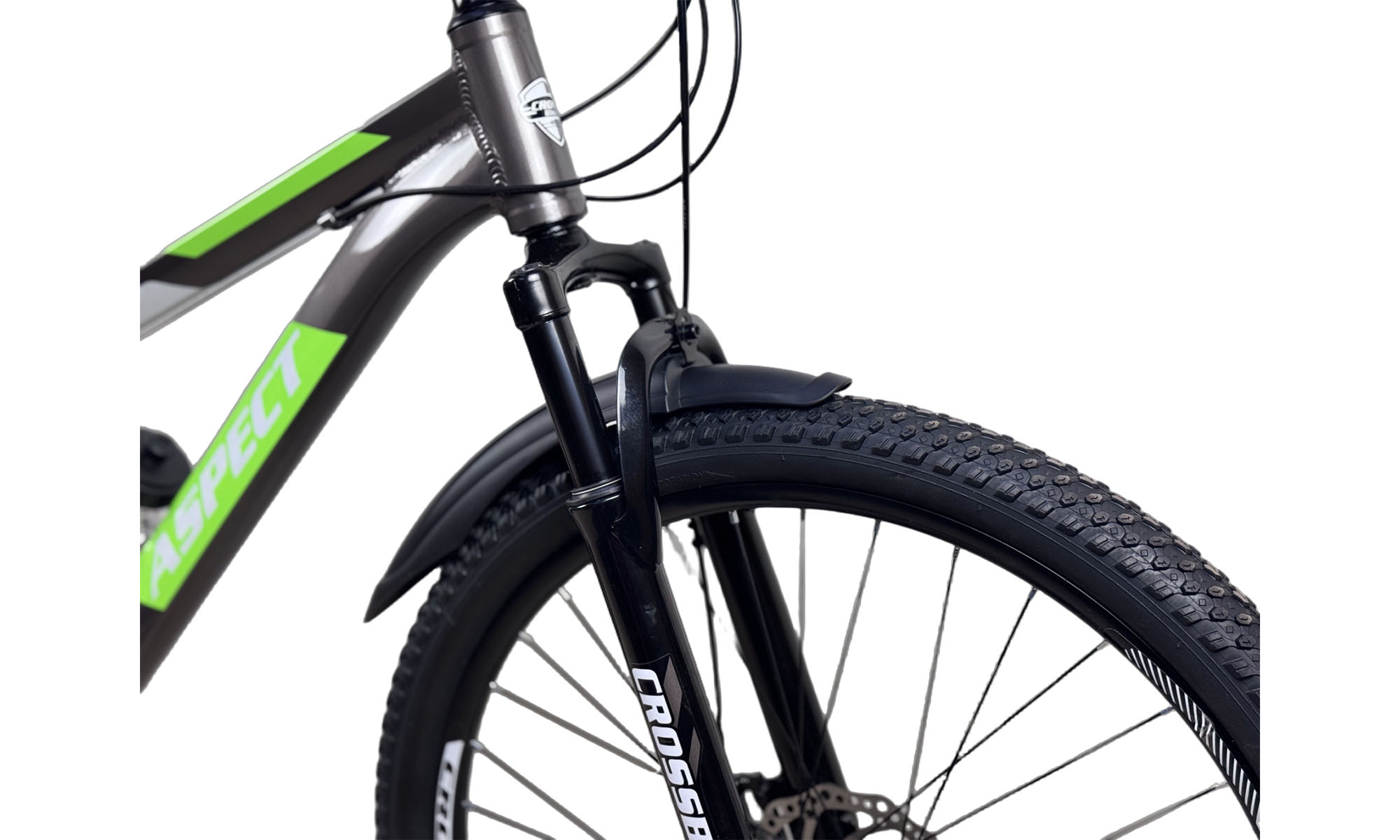 Велосипед CrossBike Aspect 26", размер XS, рама 13", год 2026, Темно-серый 4 Велосипед CrossBike Aspect 26", размер XS, рама 13", год 2026, Темно-серый 4