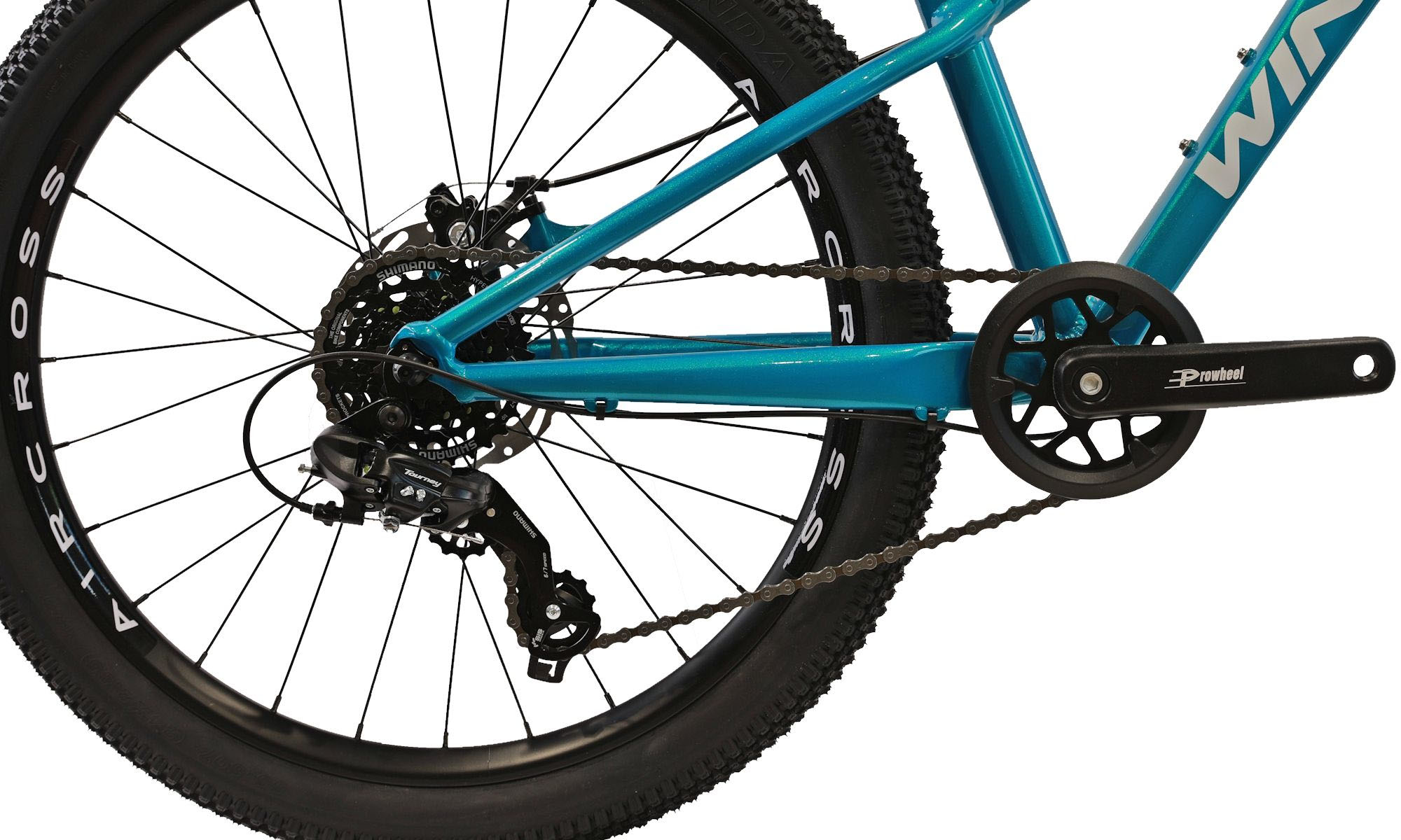 Велосипед WINNER BULLET 24", размер XXS, рама 12", 2025, Синий 6