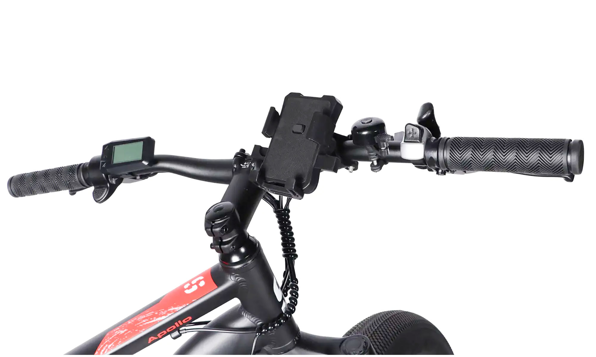 Велосипед с электроприводом SPACE APOLLO DD FR 26", размер M, рама-17", 48B, 15А*ч, 1000Вт, год 2026, черный 2