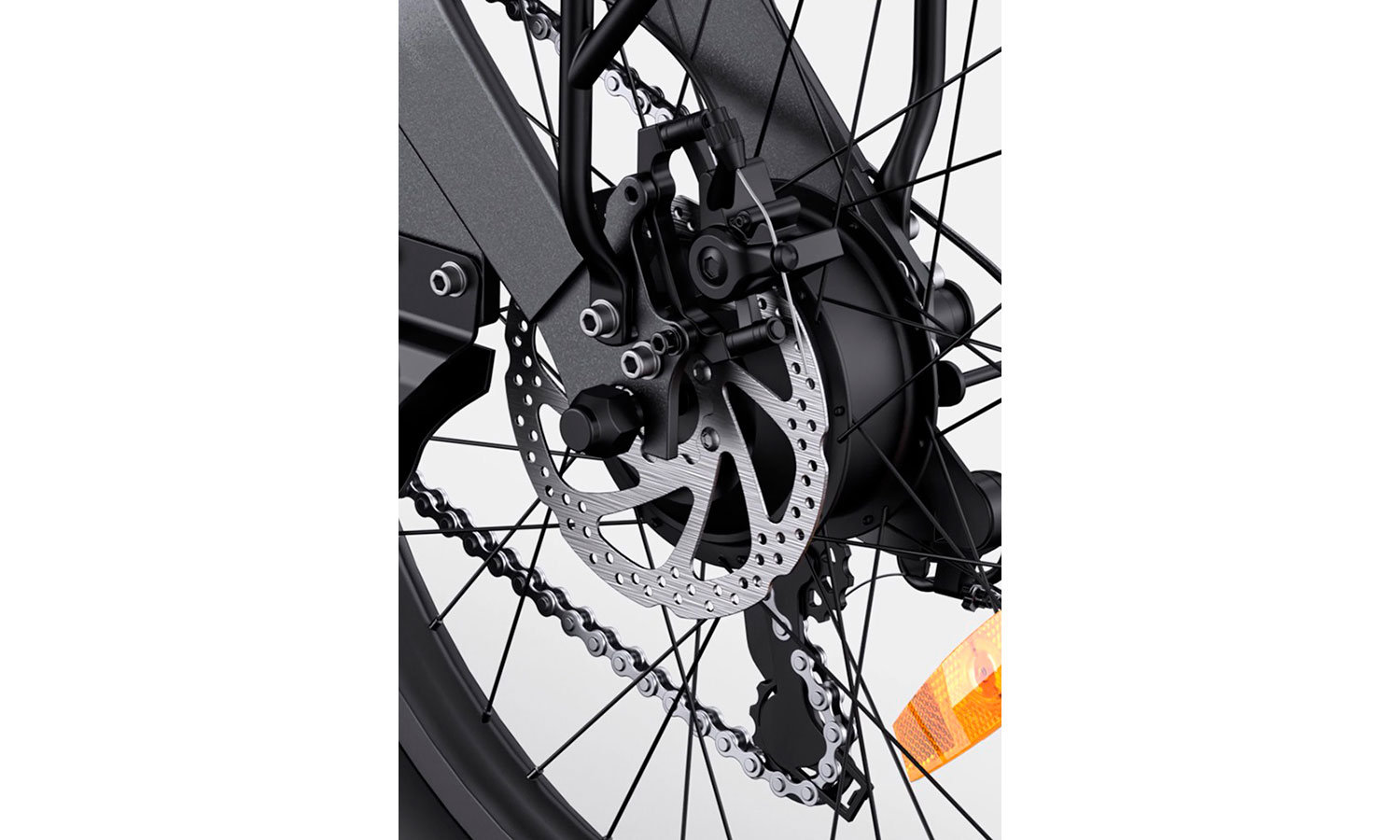Фотография Электровелосипед Engwe C20 Pro (250 Вт, 16 А/год, 36 В),  20", черный 4