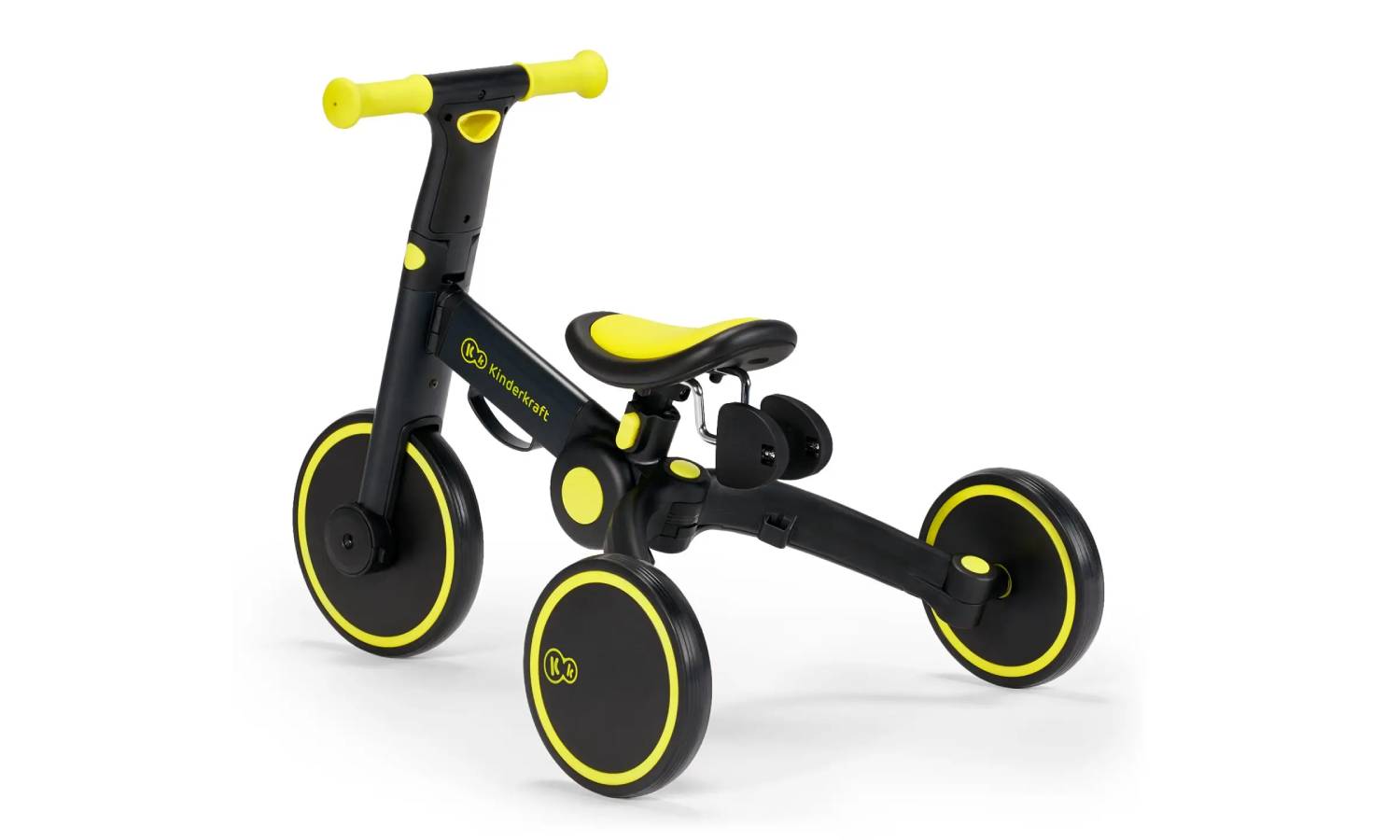 Триколісний велосипед 3 в 1 Kinderkraft 4TRIKE Black Volt 9 Триколісний велосипед 3 в 1 Kinderkraft 4TRIKE Black Volt 9