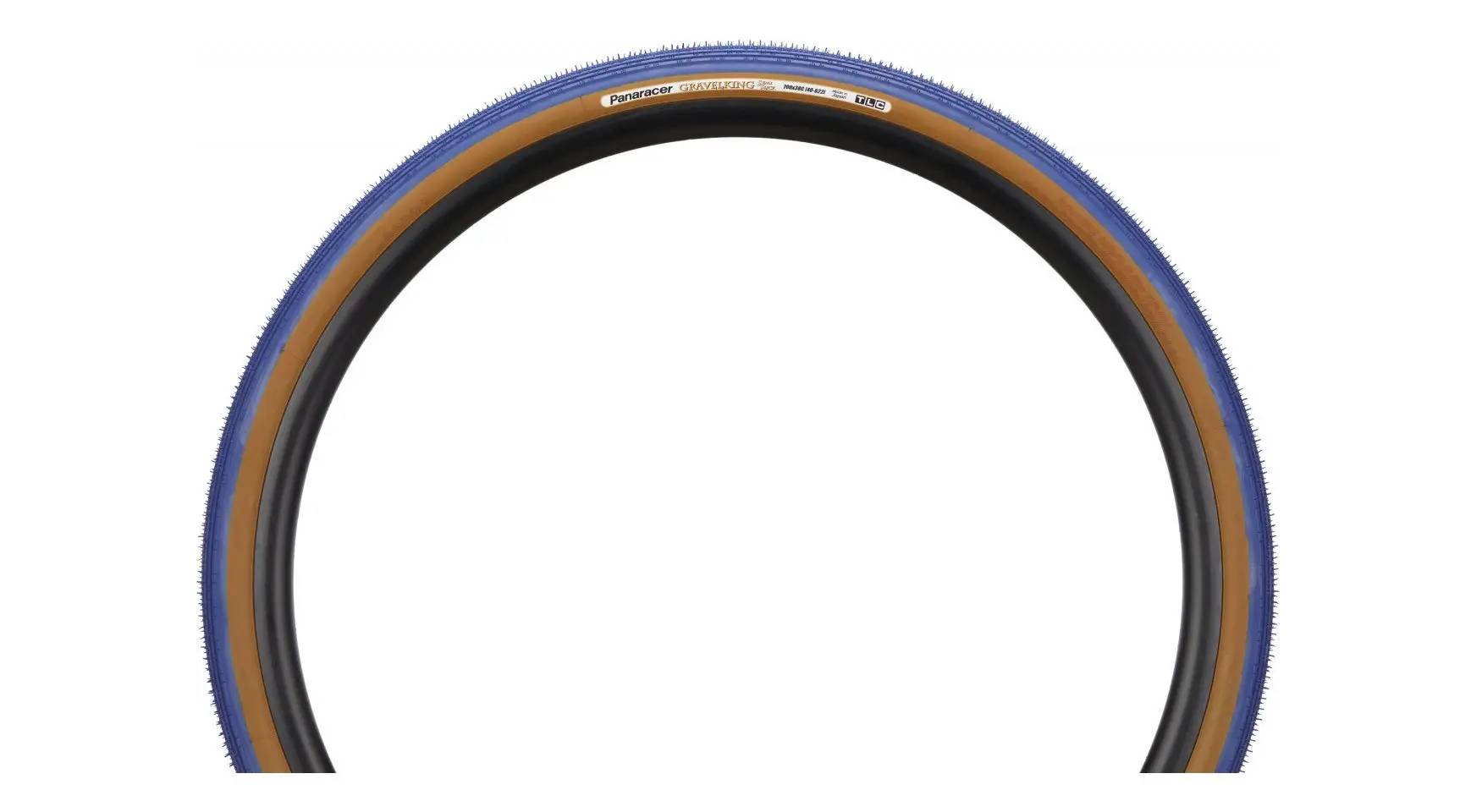 Покрышка Panaracer GravelKing Color Ltd 700x32C б/к склад, сине-коричневая 2