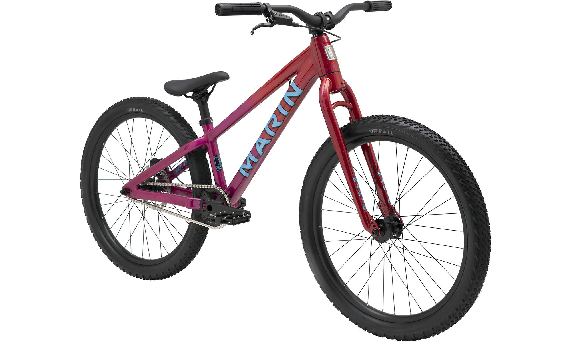 Велосипед Marin ALCATRAZ 24", розмір XS, рік 2026, червоно-рожевий 2 Велосипед Marin ALCATRAZ 24", розмір XS, рік 2026, червоно-рожевий 2