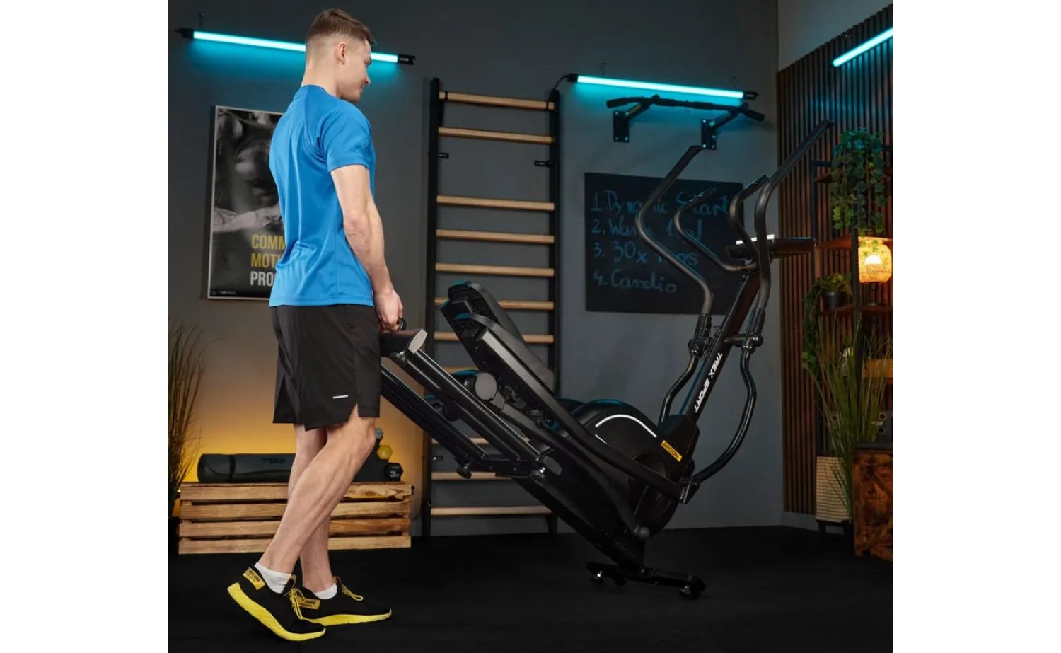 Орбитрек Trex Sport TX-900ECT Argon электромагнитный черный 12