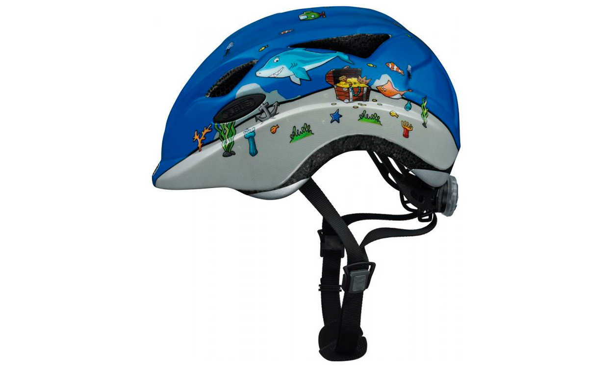 Фотография Шлем детский ABUS ANUKY Diver размер М (52-57 см), Синий 