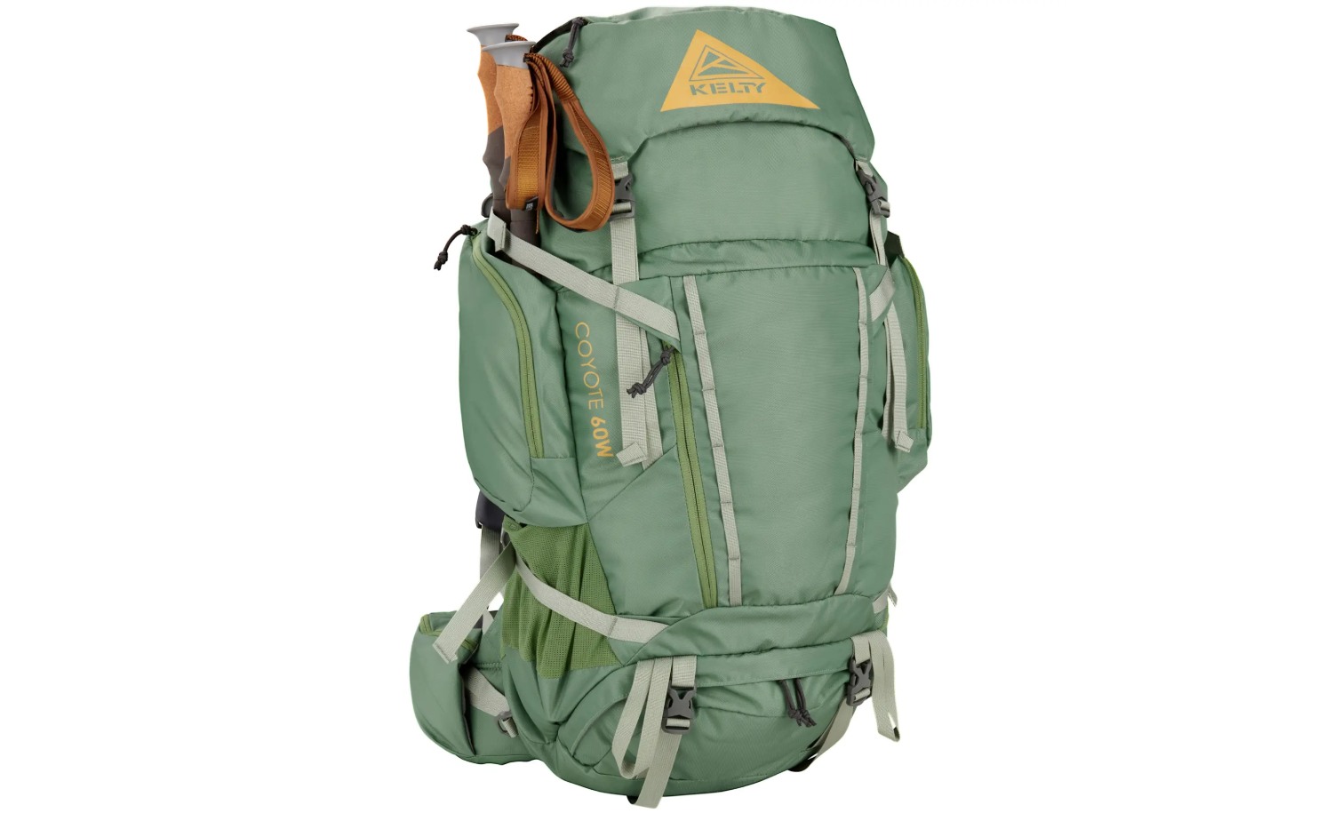 Фотография Рюкзак Kelty Coyote 60 Women dill-iceberg green