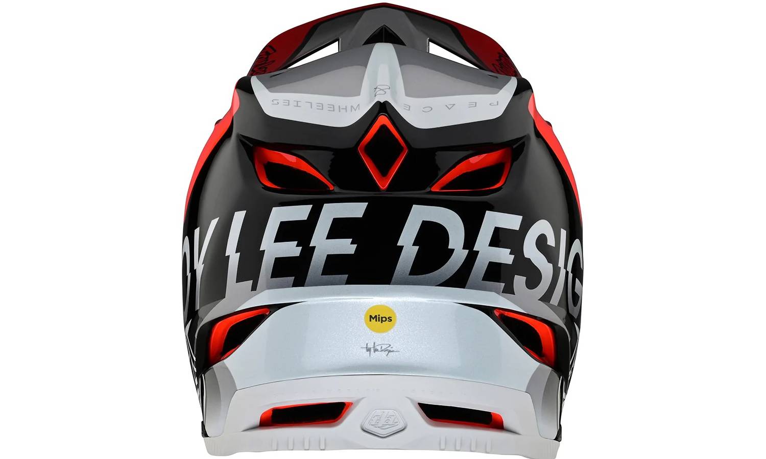 Вело шлем TLD D4 COMPOSITE размер XL (60-62 см) Qualifier Silver/Red 5