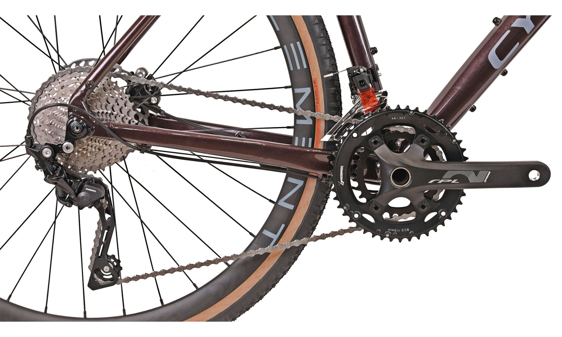 Велосипед Cyclone GSX 28" розмір рами 54 см 2024 Фіолетовий 6