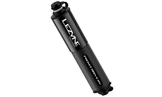 Ручной насос Lezyne Pocket Drive HV, 90psi, черный Ручной насос Lezyne Pocket Drive HV, 90psi, черный