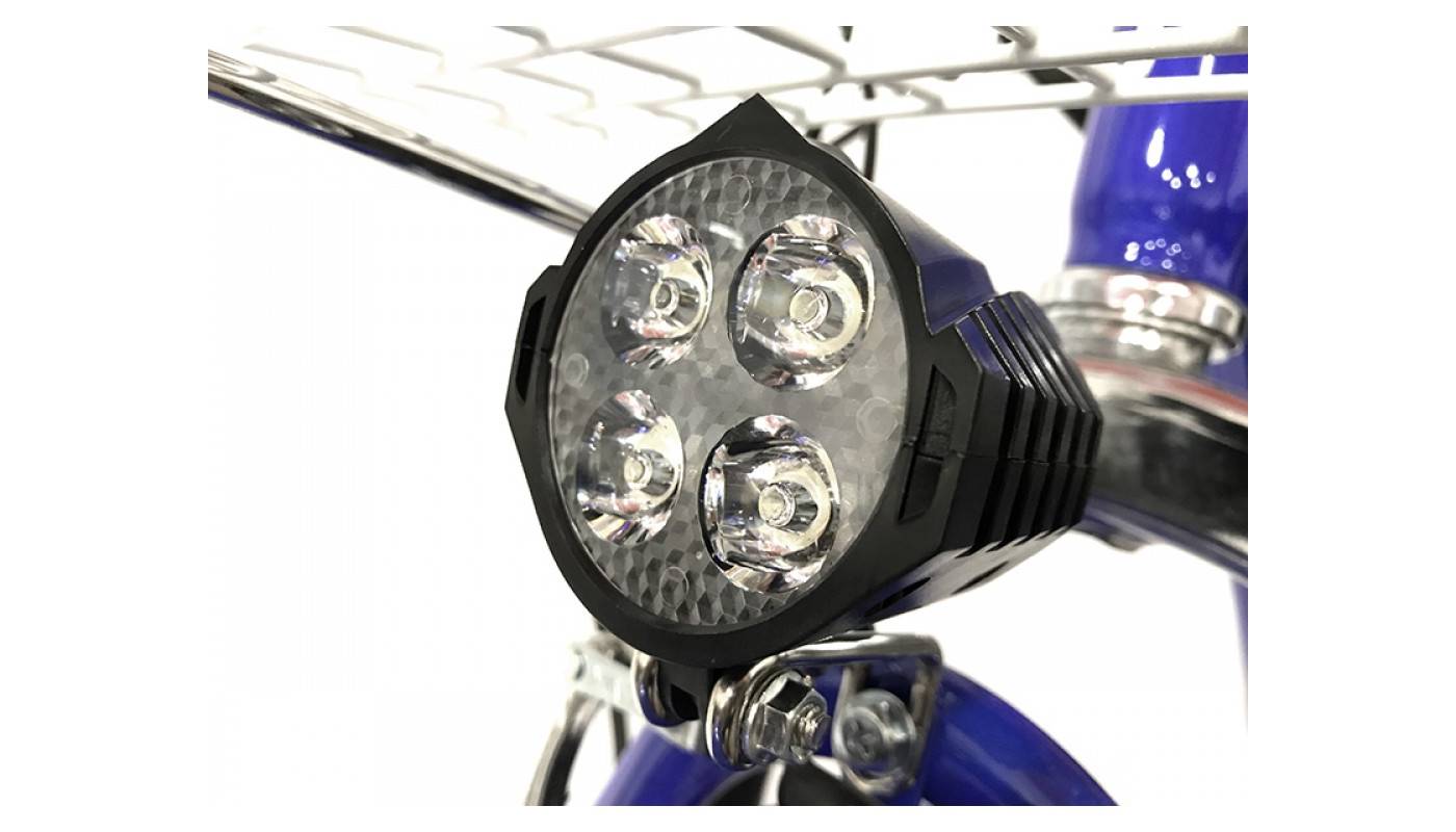 Фотография Электровелосипед дорожный Kelb.Bike Comfort 26" размер М 500W 12Ah 48V +PAS Синий 8