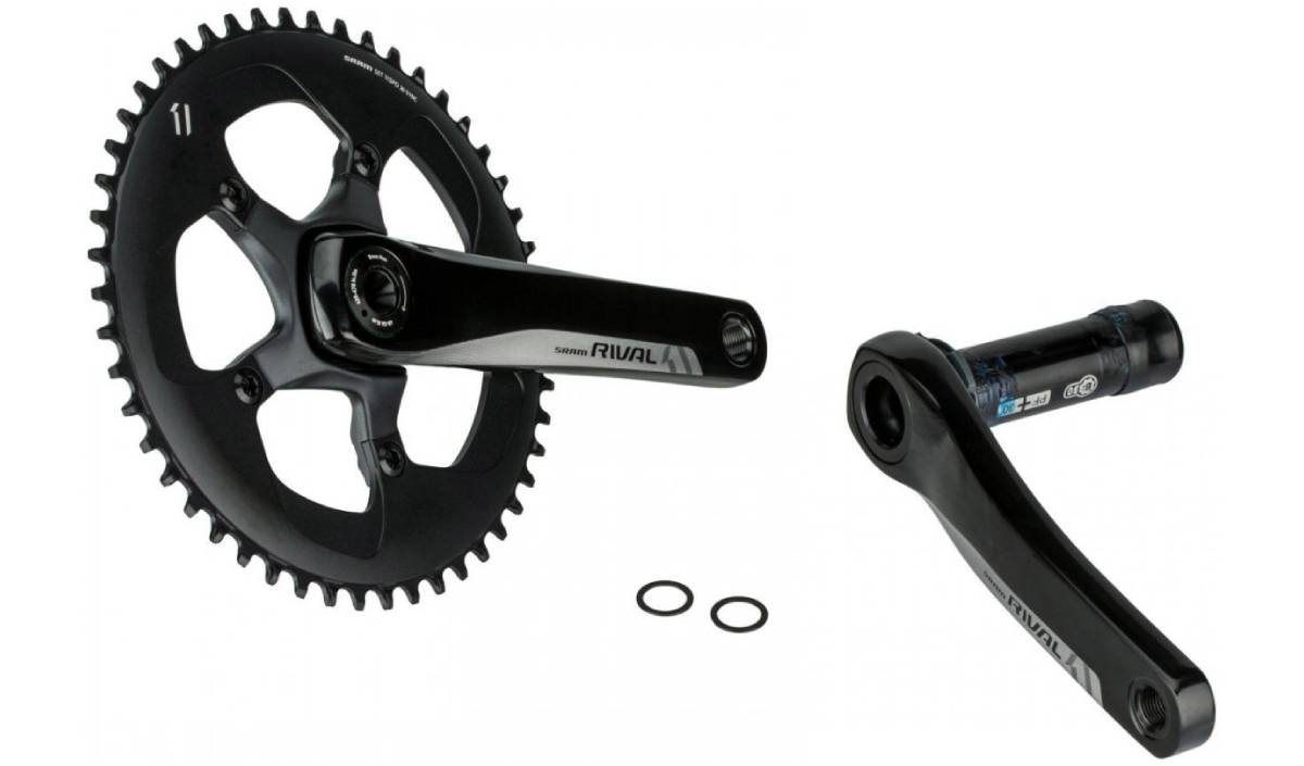 Шатуни SRAM Crank Rival1 BB30 170 Зірка 42T X-SYNC 4 Шатуни SRAM Crank Rival1 BB30 170 Зірка 42T X-SYNC 4