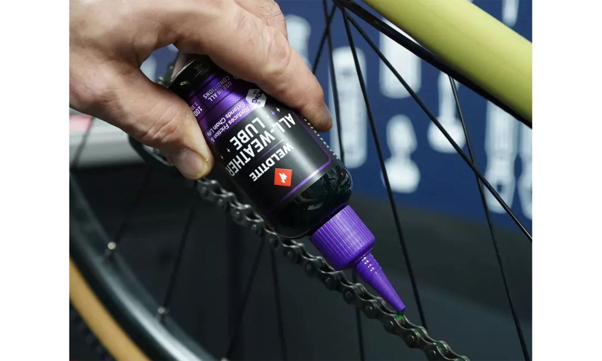 Мастило для ланцюга Weldtite 03047X ALL-WEATHER LUBE, 100мл 2