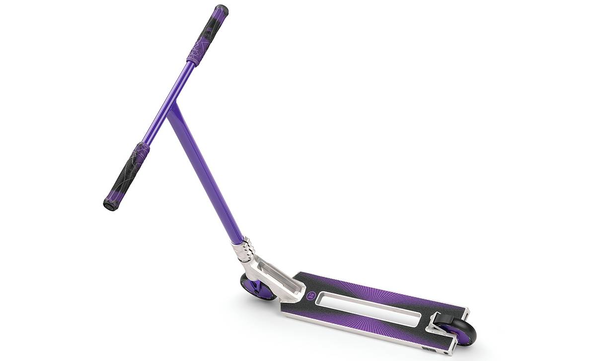 Самокат трюковий Hipe H9 Raw/Violet 6