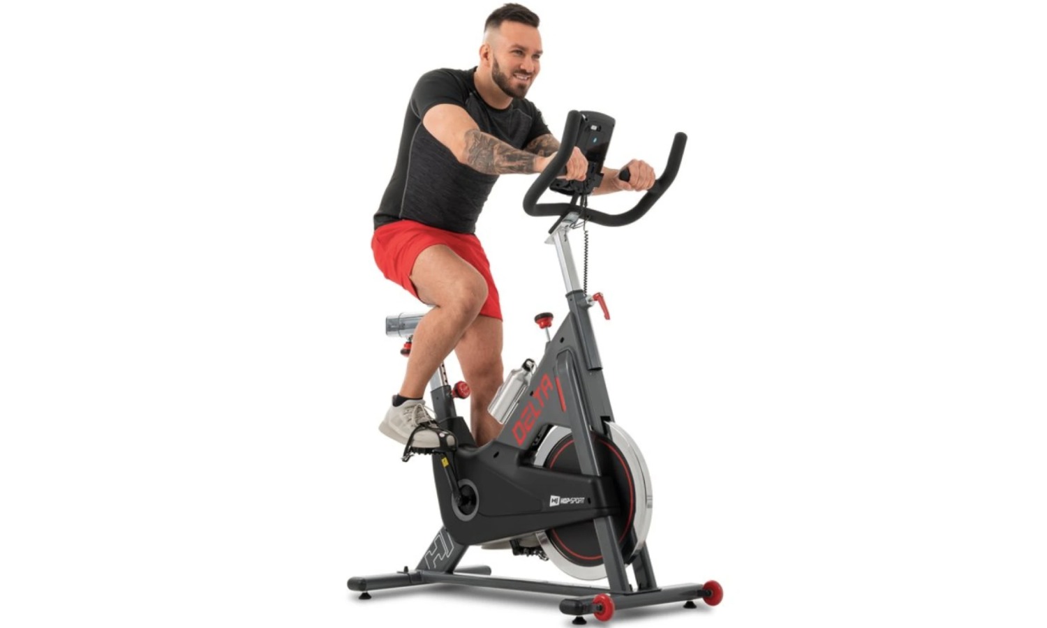 Спинбайк Hop-Sport HS-065IC Delta чорно-серый  2
