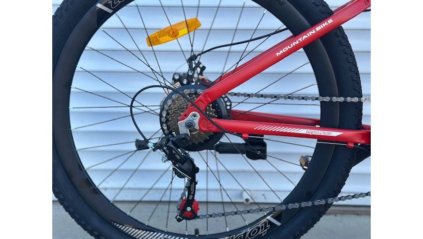 Велосипед Toprider Thunder 26" розмір S рама 15 Червоний 6