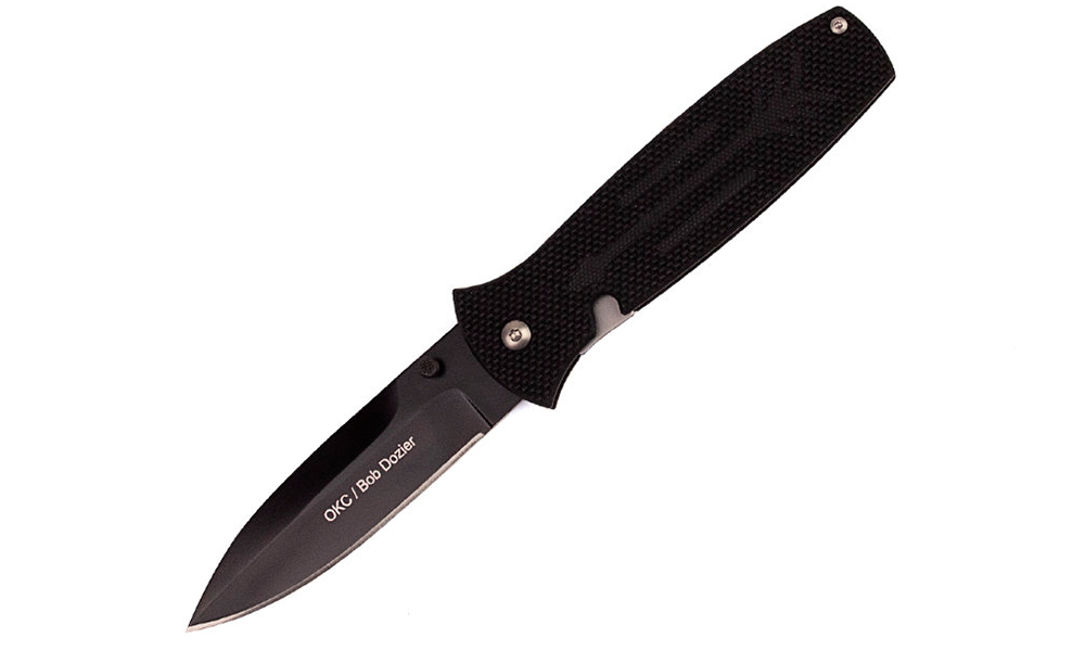 Фотография Складной нож Ontario Dozier Arrow D2 черный