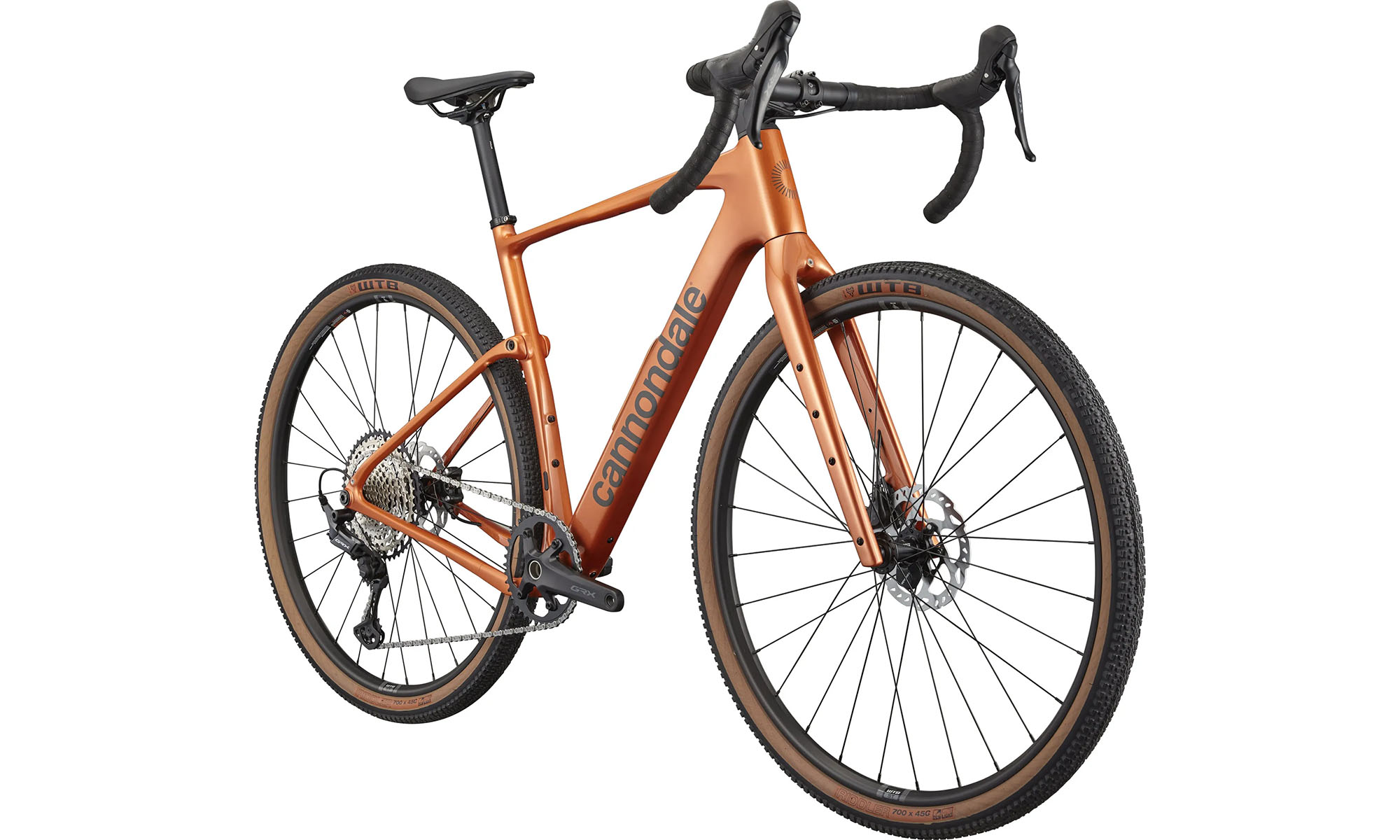 Велосипед Cannondale TOPSTONE Carbon 3 GRX 1x 28", размер L, рама 56, год 2026, оранжевый 6