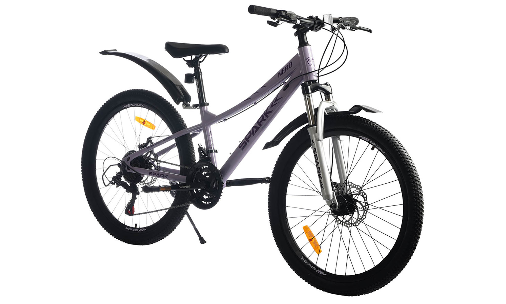 Велосипед SPARK NERO 24", размер XXS, рама 12", год 2026, светло-сиреневый 3 Велосипед SPARK NERO 24", размер XXS, рама 12", год 2026, светло-сиреневый 3