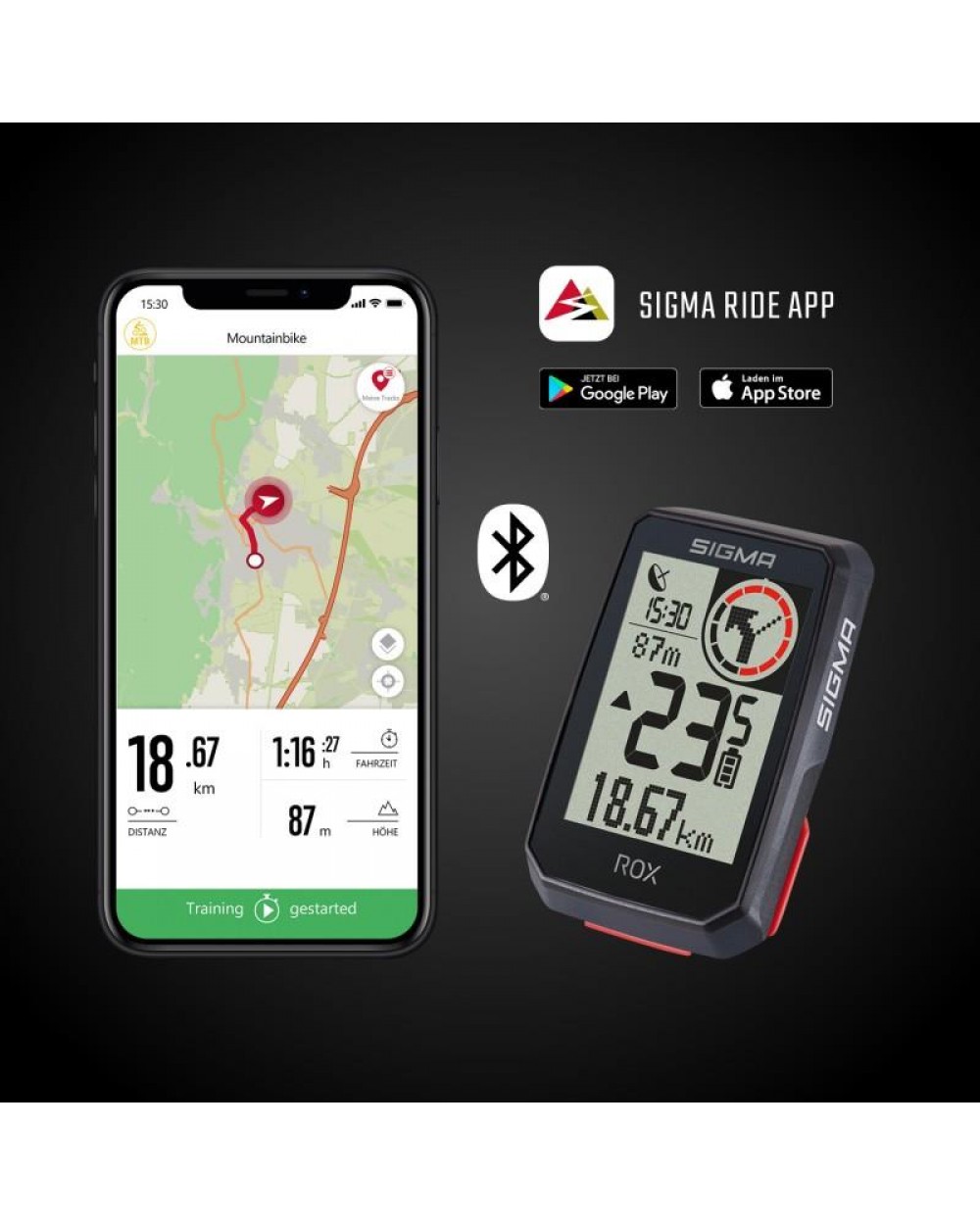Велокомп'ютер Sigma ROX 2.0 E-BIKE 14 функцій, білий 3 Велокомп'ютер Sigma ROX 2.0 E-BIKE 14 функцій, білий 3