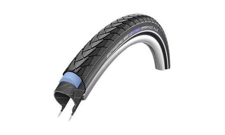 Фотография Покрышка 27.5x1.50 650x38B (40-584) Schwalbe MARATHON PLUS HS440 S-Guard B/B+RT EC, 67EPI 28B  black